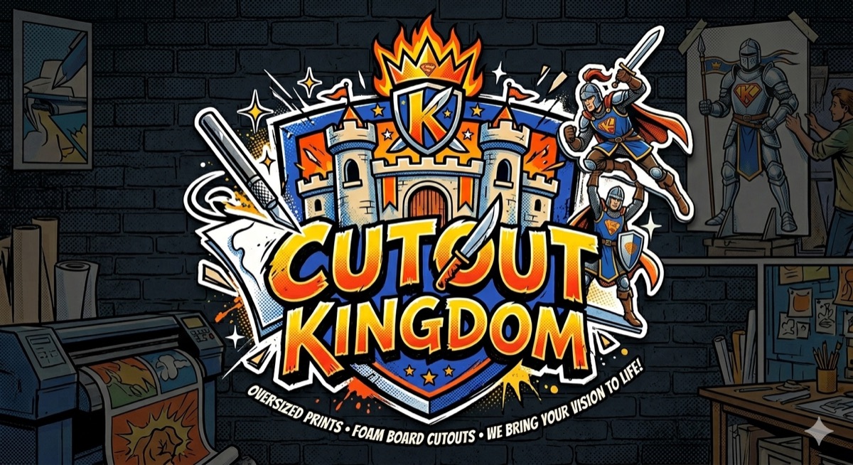 Cutout Kingdom — oversized prints, foam board cutouts, we bring your vision to life